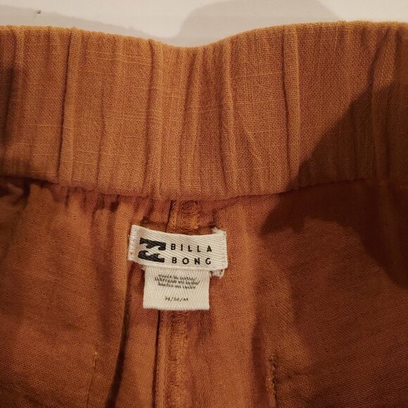 Billabong High Rise Tailor Made Wide Leg Pants Size Med - Picture 12 of 13
